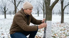 Wikkel boomstammen in folie: je fruitoogst wordt dit jaar flink groter